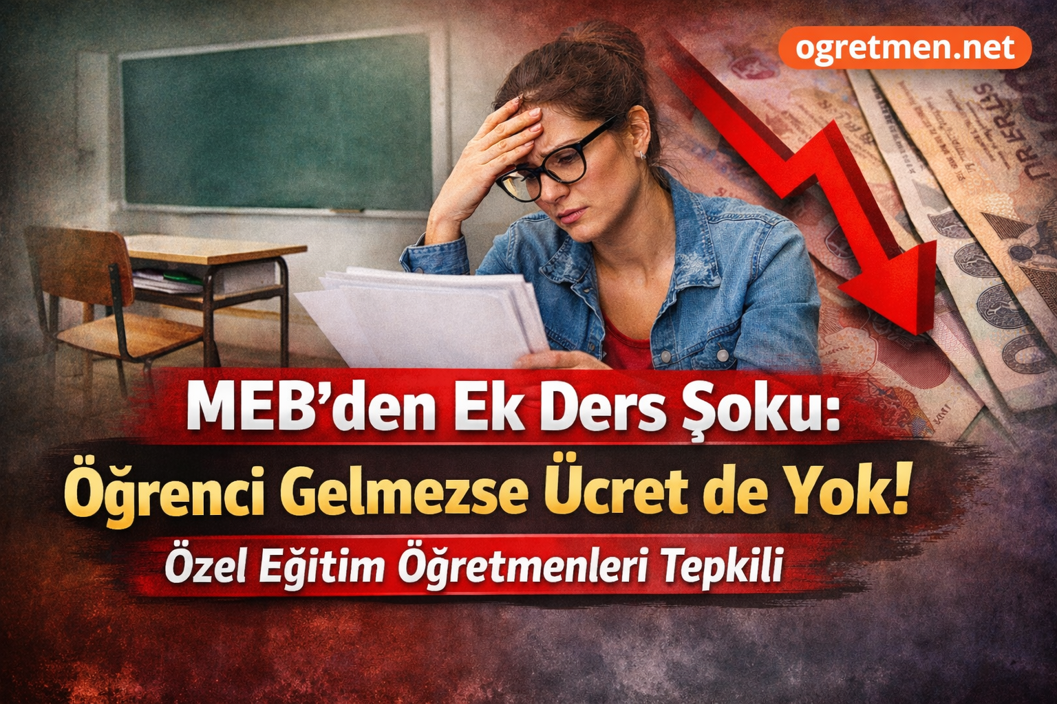MEB ek ders ücreti kararı özel eğitim öğretmenlerini mağdur etti
